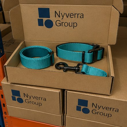 Customized dog collars for pet brands and retail